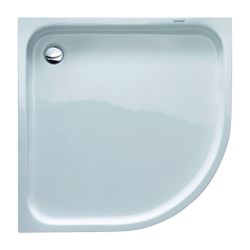 Duravit D-Code Duschwanne 900x900x85mm, Viertelkreis, Weiß glänzend, aus Sanit... DURAVIT-720108000000000 4021534824227 (Abb. 1)