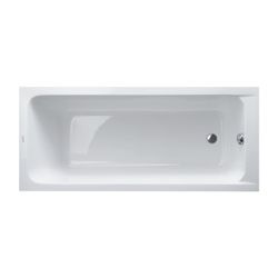 Duravit D-Code Badewanne 420x700x1700mm, Weiß glänzend, Rechteckig, Einbau, Ab... DURAVIT-700098000000000 4021534386459 (Abb. 1)