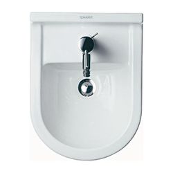 Duravit Starck 3 Stand Bidet 560x370x430mm, Weiß Hochglanz, 1 HL, mit Überlauf mit ... DURAVIT-2230100000 4021534223754 (Abb. 1)