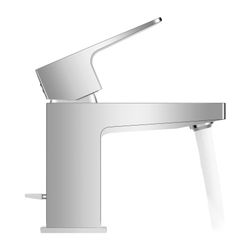Duravit Manhattan Einhebel-Waschtischmischer S MinusFlow, Chrom, 3,5l/min, mit Ga... DURAVIT-MH1012001010 4067116104691 (Abb. 1)