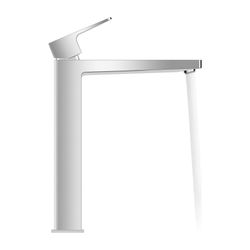 Duravit Manhattan Einhebel-Waschtischmischer XL, Chrom, 4,5l/min, Hebelgriff, Aus... DURAVIT-MH1040002010 4067116104790 (Abb. 1)