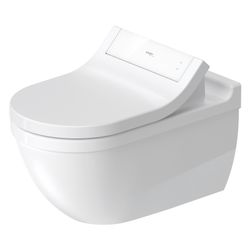 Duravit Starck 3 Wand-WC für Dusch-WC-Sitz 620x365x435mm, Weiß Hochglanz, 4,5l, Wo... DURAVIT-22265900001 4021534822162 (Abb. 1)