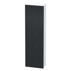 Duravit DuraStyle Hochschrank Dekor 240x400x1400mm Eiche Mattschwarz/Mattweiß, 1 T... DURAVIT-DS1218R1618 4063382077035 (Abb. 1)