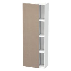 Duravit DuraStyle Hochschrank Dekor 240x500x1400mm Leinen Matt/Mattweiß, 1 Tür L, ... DURAVIT-DS1238L7518 4053424620671 (Abb. 1)