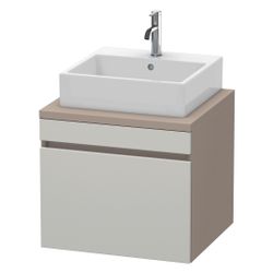 Duravit DuraStyle Konsolenwaschtischunterbau wandh. 548x600x512mm ohne KSP Betongr... DURAVIT-DS531000743 4053424622767 (Abb. 1)