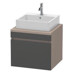 Duravit DuraStyle Konsolenwaschtischunterbau wandh. 548x600x512mm ohne KSP Graphit... DURAVIT-DS531004943 4053424392387 (Abb. 1)