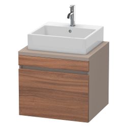 Duravit DuraStyle Konsolenwaschtischunterbau wandh 548x600x512mm ohne KSP Nussb. M... DURAVIT-DS531007943 4053424392370 (Abb. 1)