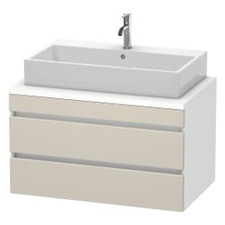 Duravit DuraStyle Konsolenwaschtischunterbau wandh. 548x900x512mm ohne KSP Taupe M... DURAVIT-DS531809118 4053424394060 (Abb. 1)