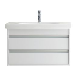 Duravit D-Code Waschtisch 485x850x180mm, Weiß Hochglanz, Rechteckig, 1 Waschplatz/... DURAVIT-03428500002 4021534458545 (Abb. 1)