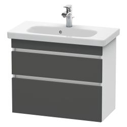 Duravit DuraStyle Waschtischunterbau wandh. 368x730x610mm Compact, Graphit Matt, D... DURAVIT-DS649904918 4053424045993 (Abb. 1)