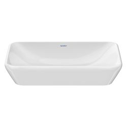 Duravit D-Neo Aufsatzbecken 600mm, Weiß Hochglanz, Rechteckig, ohne Überlauf... DURAVIT-2397600070 4067116346756 (Abb. 1)