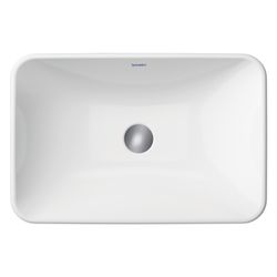 Duravit D-Neo Aufsatzbecken 600mm, Weiß Hochglanz, Rechteckig, ohne Überlauf... DURAVIT-2397600070 4067116346756 (Abb. 1)