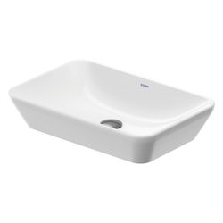 Duravit D-Neo Aufsatzbecken 600mm, Weiß Hochglanz, Rechteckig, ohne Überlauf... DURAVIT-2397600070 4067116346756 (Abb. 1)