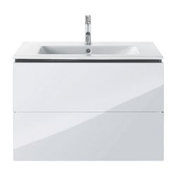 Duravit ME by Starck Waschtisch 490x830x180mm, Weiß Hochglanz, Rechteckig, 1 Waschp... DURAVIT-2336830000 4021534966538 (Abb. 1)