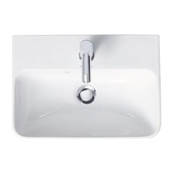 Duravit ME by Starck Handwaschbecken 320x450x155mm, Weiß Hochglanz, Rechteckig,1 Wa... DURAVIT-0719450000 4021534966651 (Abb. 1)