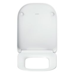 Duravit Univavo WC-Sitz eckig Weiß, 350x45x448mm, mit Absenkautomatik, Sitzgarnitur... DURAVIT-0022890000 4067116345025 (Abb. 1)