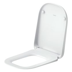Duravit Univavo WC-Sitz eckig Weiß, 350x45x448mm, mit Absenkautomatik, Sitzgarnitur... DURAVIT-0022890000 4067116345025 (Abb. 1)