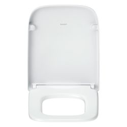 Duravit Univavo WC-Sitz eckig Weiß, 362x50x438mm, mit Absenkautomatik, Sitzgarnitur... DURAVIT-0023790000 4067116345230 (Abb. 1)