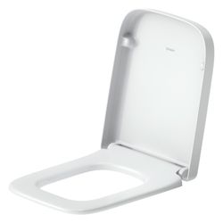Duravit Univavo WC-Sitz eckig Weiß, 362x50x438mm, mit Absenkautomatik, Sitzgarnitur... DURAVIT-0023790000 4067116345230 (Abb. 1)