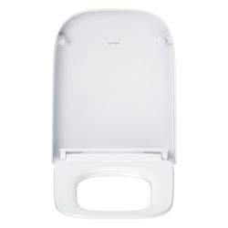 Duravit Univavo WC-Sitz eckig Weiß, 355x49x448mm, mit Absenkautomatik, Sitzgarnitur... DURAVIT-0023890000 4067116345247 (Abb. 1)