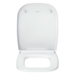 Duravit Univavo WC-Sitz eckig Weiß, 359x49x443mm, mit Absenkautomatik, Sitzgarnitur... DURAVIT-0024390000 4067116360790 (Abb. 1)
