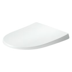 Duravit Univavo WC-Sitz D-shaped Weiß, 367x45x438mm, mit Absenkautomatik, Sitzgarni... DURAVIT-0022990000 4067116345049 (Abb. 1)
