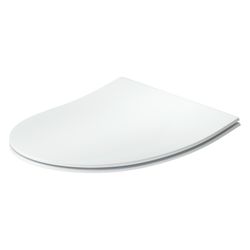 Duravit Univavo WC-Sitz D-shaped Weiß, 364x45x421mm, mit Absenkautomatik, Sitzgarni... DURAVIT-0023290000 4067116345063 (Abb. 1)
