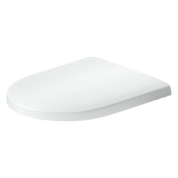 Duravit Univavo WC-Sitz D-shaped Weiß, 377x50x455mm, mit Absenkautomatik, Sitzgarni... DURAVIT-0023490000 4067116345094 (Abb. 1)
