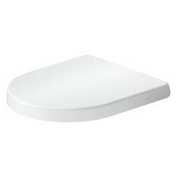 Duravit Univavo WC-Sitz D-shaped Weiß, 368x51x432mm, mit Absenkautomatik, Sitzgarni... DURAVIT-0023590000 4067116345117 (Abb. 1)
