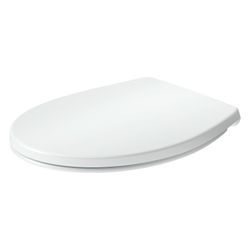 Duravit Univavo WC-Sitz oval Weiß, 368x51x452mm, mit Absenkautomatik, Sitzgarnitur ... DURAVIT-0023690000 4067116345223 (Abb. 1)