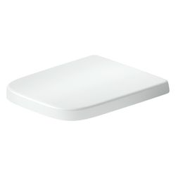 Duravit Univavo WC-Sitz eckig Weiß, 362x50x438mm, mit Absenkautomatik, Sitzgarnitur... DURAVIT-0023790000 4067116345230 (Abb. 1)