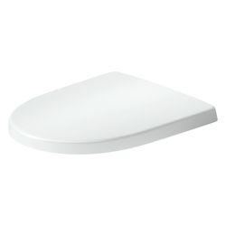 Duravit Univavo WC-Sitz D-shaped Weiß, 373x49x457mm, mit Absenkautomatik, Sitzgarni... DURAVIT-0024490000 4067116360806 (Abb. 1)