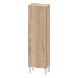 Duravit L-Cube Halbhochschrank Dekor 243x400x1320mm Eiche Marmoriert Matt, 1 Tür R... DURAVIT-LC1168R5555 4067116356090 (Abb. 1)