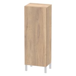 Duravit L-Cube Halbhochschrank Echtholzfurnier 363x500x1320mm Eiche Marmoriert Mat... DURAVIT-LC1179L5555 4067116355833 (Abb. 1)