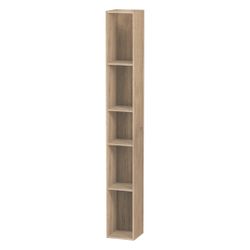Duravit L-Cube Regalelement Wandmontage 180x180x1400mm Eiche Marmoriert 5 oF mit B... DURAVIT-LC120605555 4067116355413 (Abb. 1)