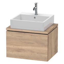 Duravit L-Cube Konsolenwaschtischunterbau wandh 477x620x400mm Compact, Eiche Marmo... DURAVIT-LC580005555 4067116354942 (Abb. 1)