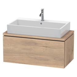 Duravit L-Cube Konsolenwaschtischunterbau wandh 477x920x400mm Compact, Eiche Marmo... DURAVIT-LC580305555 4067116354584 (Abb. 1)