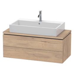 Duravit L-Cube Konsolenwaschtischunterbau wandh 477x1020x400mm Compact, Eiche Marm... DURAVIT-LC580905555 4067116354669 (Abb. 1)