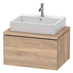 Duravit L-Cube Konsolenwaschtischunterbau wandh. 547x720x400mm ohne KSP Eiche Marm... DURAVIT-LC581105555 4067116354508 (Abb. 1)