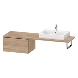 Duravit L-Cube Unterschrank für Konsole 547x720x400mm 2 Schubkästen mit KSP Eiche ... DURAVIT-LC585905555 4067116353877 (Abb. 1)