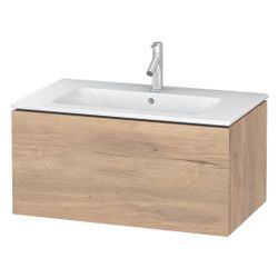 Duravit L-Cube Waschtischunterbau wandh. 481x820x400mm Eiche Marmoriert Matt, Grif... DURAVIT-LC614105555 4067116353587 (Abb. 1)