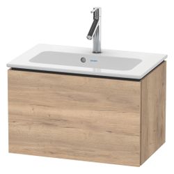 Duravit L-Cube Waschtischunterbau wandh. 391x620x400mm Compact Eiche Marmoriert Ma... DURAVIT-LC615605555 4067116353495 (Abb. 1)