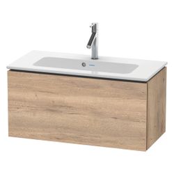 Duravit L-Cube Waschtischunterbau wandh. 391x820x400mm Compact Eiche Marmoriert Ma... DURAVIT-LC615705555 4067116353464 (Abb. 1)