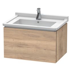 Duravit L-Cube Waschtischunterbau wandh. 469x670x408mm Eiche Marmoriert Matt, Grif... DURAVIT-LC616405555 4067116353433 (Abb. 1)