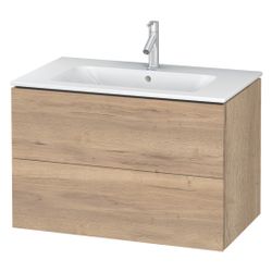 Duravit L-Cube Waschtischunterbau wandh. 481x820x550mm Eiche Marmoriert Matt, Grif... DURAVIT-LC624105555 4067116352962 (Abb. 1)