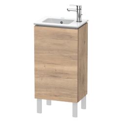 Duravit L-Cube Waschtischunterbau bodenst. 294x420x704mm L, Eiche Mar. Matt, Griff... DURAVIT-LC6273L5555 4067116352412 (Abb. 1)