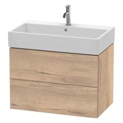 Duravit L-Cube Waschtischunterbau wandh. 459x784x544mm Eiche Marmoriert Matt, Grif... DURAVIT-LC627705555 4067116352283 (Abb. 1)