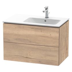 Duravit L-Cube Waschtischunterbau wandh. 481x820x550mm Eiche Marmoriert Matt, Grif... DURAVIT-LC629205555 4067116352085 (Abb. 1)