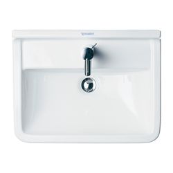 Duravit Starck 3 Waschtisch 430x550x225mm wandhäng., Weiß Hochglanz, Rechteckig, 1 ... DURAVIT-0300550000 4021534222955 (Abb. 1)