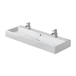 Duravit Vero Waschtisch 470x1200x175mm mit HLB Aufsatz, Weiß Hochglanz, Rechteckig,... DURAVIT-0454120026 4021534582912 (Abb. 1)